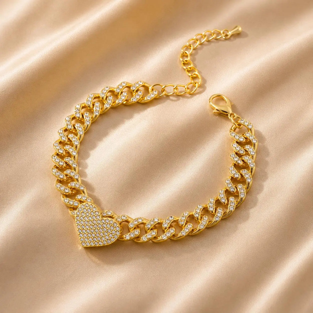 Arpurraina Women'S 14K Gold/Silver Plated Butterfly Ankle Bracelets, Adjustable Rhinestone Barefoot Sandal Anklet, Braided Heart Cuban Link Charm Pendant Beach Jewelry Gift